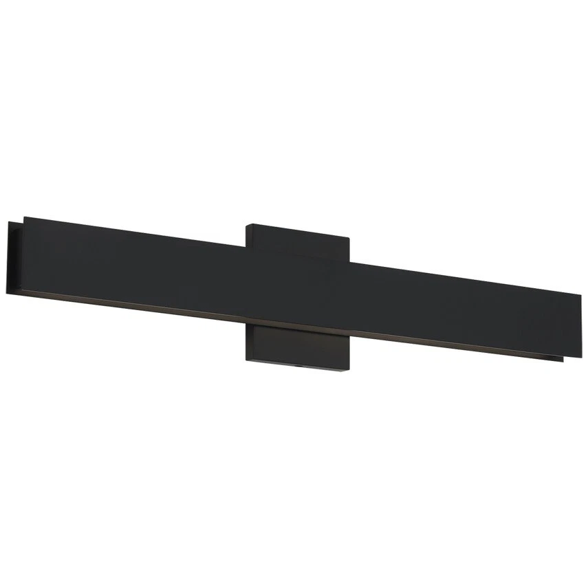 Tech Lighting 700BCBAU24B-LED930 Black BAU Bath Fixture. Comes As Shown - Image 1 of 4