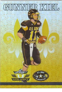 2012 Leaf Valiant US Army All American Bowl Gunner Kiel RC 03/40 - Foto 1 di 2