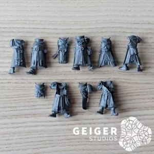 Warhammer Cities of Sigmar Bits | Freeguild Fusiliers | Robed Bodies 5x Set (A) - Bild 1 von 1