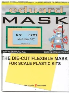 Eduard Mi-26 Halo Masks for the Zvezda Kit in 1/72 CX 229 DO - Picture 1 of 1