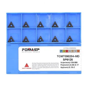 TCMT1.8(1.5)1 / TCMT090204-PM of CNC Carbide Inserts for Steel Turning Cutting T - Picture 1 of 12