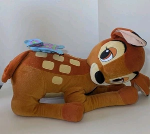 Disney Jumbo Bambi 2001 Plüsch mit Schmetterling Mattel Fisher Price groß 20 Zoll - Bild 1 von 11