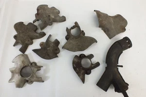 Vtg 1960s Saab 95 96 99 Two Stroke Exhaust Heat Shield Hot Air Riser Tube LOT - Bild 1 von 5