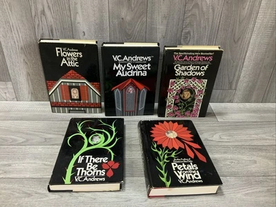 Flowers in the Attic Series VC Andrews Hardcover DOLLANGANGER 5 Book Lot  - Image 1 of 4