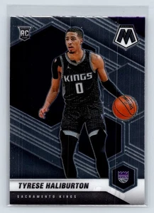 Tyrese Haliburton 2020-21 Panini Mosaic #204 Sacramento Kings RC 2-25 - Picture 1 of 2
