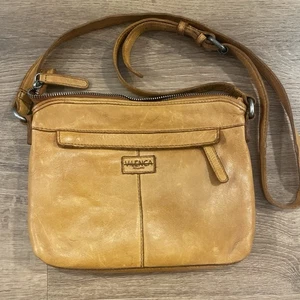 Vilenca Holland Umhängetasche Handtasche geflochten braun Leder Boho - Bild 1 von 5