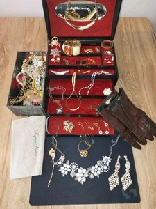 Antik Schmuck Konvolut mit Schatullen - Bild 1 von 18