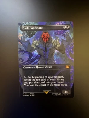 MTG Final Fantasy English Dark Confidant Borderless 0334 Non-Foil - Image 1 of 2