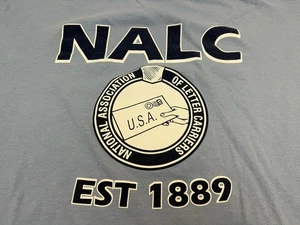 Vintage NALC National Association of Letter Carriers T Shirt Men's 3XL - Picture 1 of 12