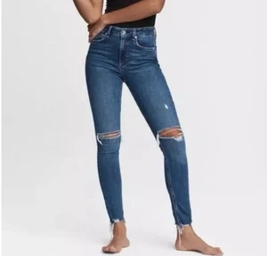 RAG AND BONE Womens Nina High Rise Skinny Ankle Jeans Sz 31 NWT - Picture 1 of 13