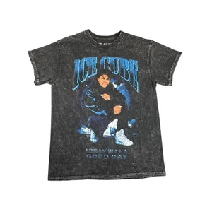 Ice Cube Rap Tee Oggi Era Un Buon Giorno Maglietta Uomo M 2023 Grafica Hip Hop - Foto 1 di 10