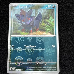 Zorua Pokeball Reverse Holo 061/086 White Flare Pokemon Karte Englisch⚡️⚡️ - Bild 1 von 2
