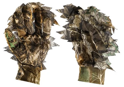Titan 3D Realtree 3D leafy Gloves in EDGE, APX, and Timber - Image 1 of 3
