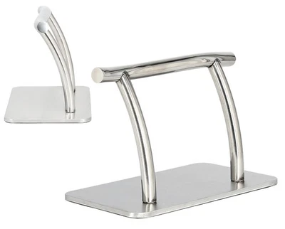 Fußstützen Fußablage Chrom für das Friseurstudio N-10 - Bild 1 von 4