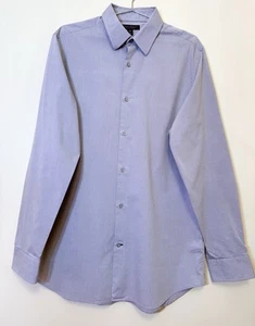 Sz Tall Large 16-16.5” Banana Republic Shirt Men Grey Long Sleeve Office - Picture 1 of 8