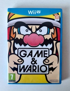 Game & Wario Inc Artwork + Manual Nintendo Wii U VGC Very Rare - Picture 1 of 3