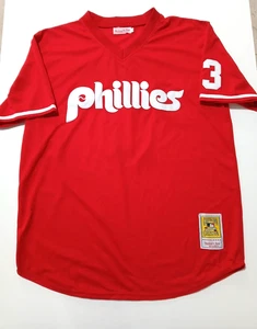 Mitchell & Ness MLB Bryce Harper #3 Philadelphia Phillies Authentic Red Trikot XL - Bild 1 von 6