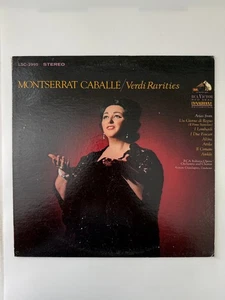 Montserrat Caballé - Verdi Rarities 12" Record 1968 RCA Victor Opera 33 RPM - Picture 1 of 5