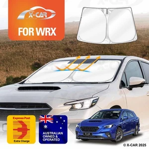 WindScreen Sun Shade for Subaru WRX VB VN 2022-Onwards Blocks UV Rays Sun Visor - Picture 1 of 10