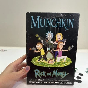 Munchkin Rick & Morty Card Game Steve Jackson Games Adult Swim USAopoly - Picture 1 of 8