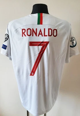 Portugal 2018 - 2019 Visitante Fútbol Nike Camiseta #7 Cristiano Ronaldo Talla 2XL Foto 1 de 4