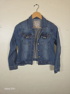 Giacca di jeans premium per bambini taglia 14 con strass - Foto 1 di 5