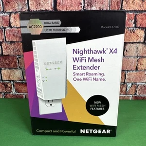 Netgear EX7300 Nighthawk X4 AC2200 Dual-Band WiFi Range Extender - Tested - Picture 1 of 6
