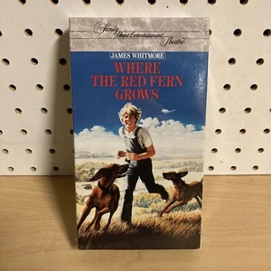 Where The Red Fern Grows VHS James Whitmore Vintage Cassette Tape - Picture 1 of 12