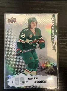 Calen Addison 2021-22 Upper Deck Series 1 "ROOKIE CLASS" RC #RC-13 - Bild 1 von 4