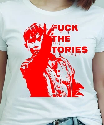 EPIPHANY Ladies T-Shirt Political Anti Tory Pro Labour F*ck the Tories Kes Keir Starmer
