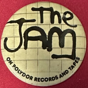 The Jam In The City Pin/Abzeichen 5,5mm VINTAGE 1977 PROMOTION Polydor Records - Bild 1 von 2