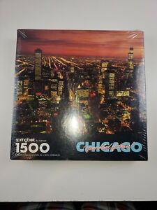 SPRINGBOK 1500 piece puzzle, "Chicago, Your Kind of Town".New sealed box