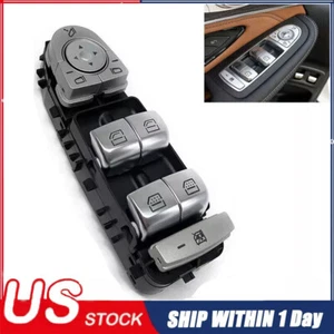 Power Window Master Control Switch Fits Mercedes Benz C300 C63 C350e W205 S550 - Foto 1 di 12