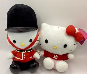 Hello Kitty London Guard Beanie Baby & UK Plush - Picture 1 of 10