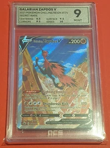 POKEMON - Galarian Zapdos V - 2021 Chilling Reign - 174/198 - Mint - OCE 9 - Bild 1 von 1