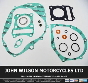Suzuki DR 125 S 1982 - 1994 Complete Engine Gasket & Seal Rebuild Kit - Picture 1 of 1