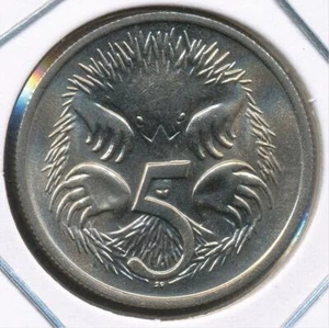 Australia 1977 Five Cents 5c Elizabeth II - Choice Uncirculated - Picture 1 of 3