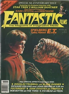 1982 FANTASTIC FILMS Magazine #31 E.T. William Shatner Interview TRON NM - Bild 1 von 1