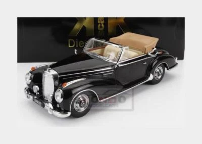 1:18 KK SCALE Mercedes 300Sc W188 Cabrio Black 1957 KKDC180941 - Immagine 1 di 4