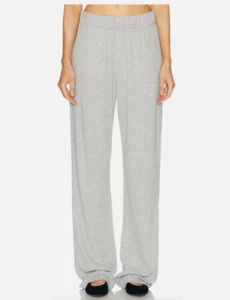 ETERNE Soft Thermal Knit Lounge Pant in Heather Gray P/S NWT MSRP $225 - Picture 1 of 12