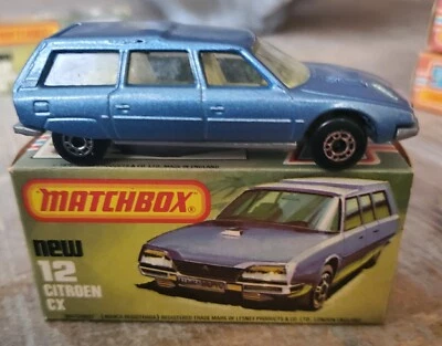 Matchbox (Lesley) SuperFast CITROEN CX #12 NEW w/Original Box 1979  - Image 1 of 4