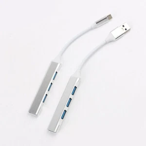 USB C HUB 3.0 tipo C 4 porte multisplitter adattatore OTG per PC laptop Android Regno Unito - Foto 1 di 9