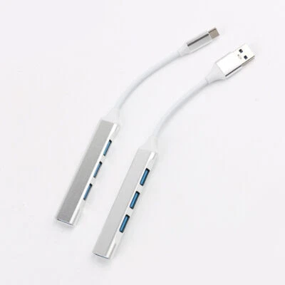 USB C HUB 3.0 Type C 4-Port Multi-Splitter OTG Adapter for PC Android Laptop UK - Image 1 of 4