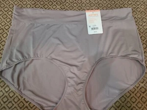 WARNERS High Waist Comfort Microfiber Brief ~3XL/10 ~NWT Style# 05738 - Picture 1 of 10
