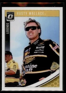 2019 Donruss Racing NASCAR Optic Base Set Legends #86 Rusty Wallace - Picture 1 of 2