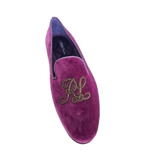 Ralph Lauren Collection Alonzo Velvet Loafers (Single Shoes) - Picture 1 of 8