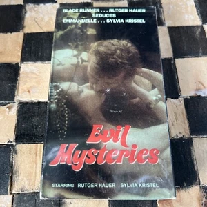 Evil Mysteries VHS Cult, Rutger Hauer,Sylvia Kristal New - Picture 1 of 4
