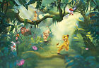 Riesige Wandbild Tapete Löwe König Dschungel Disney Chlildren Zimmer DEKOR