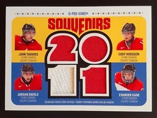 TAVARES / HODGSON / EBERLE / KANE 2011-12 O-PEE-CHEE SOUVENIRS NO OPC-POE1  0056