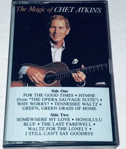 Chet Atkins The Magic Of Chet Atkins Country Music Album Tape 2 Cassette 1A01 - Picture 1 of 6